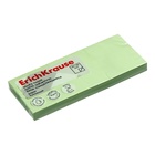 Блок с липким краем, бумажный, 40×50 мм, ErichKrause, 300 листов, зелёный - Фото 2