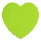 Блок с липким краем бумажный 70x70мм, ErichKrause "Heart Neon", 50 листов, зеленый - Фото 2