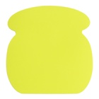 Блок с липким краем бумажный 70х70мм, ErichKrause "Phone Neon", 50 листов, желтый - Фото 2
