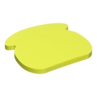 Блок с липким краем бумажный 70х70мм, ErichKrause "Phone Neon", 50 листов, желтый - Фото 3