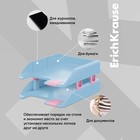 Набор из 2 лотков для бумаг с боковым креплением, ErichKrause Forte, Manga - фото 25593081