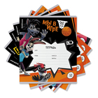 Тетрадь 12 листов в клетку ErichKrause "Ну, Погоди! Каникулы", обложка мелованный картон, блок офсет 100% белизна, микс (комплект 9 шт) - фото 23966259