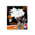 Тетрадь 12 листов в клетку ErichKrause "Ну, Погоди! Каникулы", обложка мелованный картон, блок офсет 100% белизна, микс (комплект 9 шт) - фото 24019403