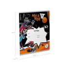 Тетрадь 12 листов в клетку ErichKrause "Ну, Погоди! Каникулы", обложка мелованный картон, блок офсет 100% белизна, микс (комплект 9 шт) - фото 25282136