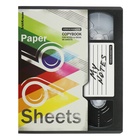 Тетрадь В5, 96 листов в клетку, ErichKrause VHS, обложка мелованный картон, матовая ламинация, УФ-лак, блок офсет 100% белизна, МИКС - фото 24030673