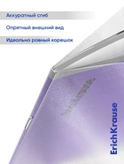 Тетрадь 12 листов в узкую линейку, ErichKrause «Классика CoverPrо», пластиковая обложка, блок офсет 100% белизна, МИКС, цена за 1 штуку - Фото 6