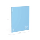 Тетрадь 48 листов в клетку ErichKrause CoverProBook Symbol, с пластиковой обложкой, голубой, (комплект 5 шт) - фото 28153815