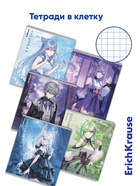 Набор предметных тетрадей ErichKrause. Manga, 12 предметов, 48 листов, 12 штук, со справочным материалом, обложка из мелованного картона - Фото 4