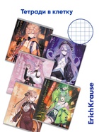 Набор предметных тетрадей ErichKrause. Manga, 12 предметов, 48 листов, 12 штук, со справочным материалом, обложка из мелованного картона - Фото 5