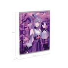 Тетрадь предметная 48 листов в клетку ErichKrause Manga «Английский язык», обложка мелованный картон - Фото 3