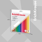 Карандаши 24 цвета ErichKrause, шестигранные, пластиковые, с европодвесом 10440153 - фото 15959953
