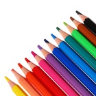 Карандаши 12 цветов ErichKrause Jolly Friends, шестигранные, пластиковые, с европодвесом - Фото 4