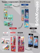 Карандаши цветные 12 цветов ErichKrause Color Friends, трёхгранные, пластиковые, с европодвесом - Фото 6