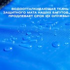 Батут с защитной сеткой PERFETTO SPORT 6", d=180 см, цвет синий - Фото 16