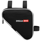 Велосумка Dream Bike под раму, 20.5х20.5х5, цвет чёрный/белый - Фото 6