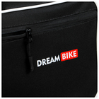 Велосумка Dream Bike под раму, 41х19х5, цвет чёрный/белый - Фото 7