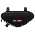Велосумка Dream Bike под раму, 32х15х5, цвет чёрный/белый - фото 24347091