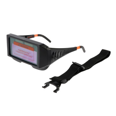 Очки сварщика ТУНДРА, со светофильтром, хамелеон, 89×33 мм, DIN 5