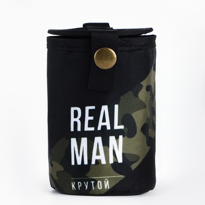 Стопки в чехле REAL MAN, набор 4 шт. × 70 мл