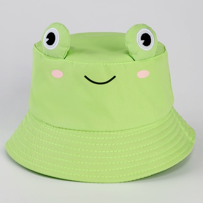 Панама детская «Лягушка», с глазами, р-р 54 см