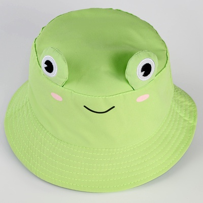 Панама детская «Лягушка», с глазами, р-р 54 см
