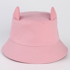 Панама детская «Мяу», с ушками, р-р 54 - фото 23966537