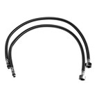 Смеситель для раковины ZEIN Z3728, двухвентильный, длина излива 12.5 см, сатин - Фото 6