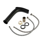 Смеситель для раковины ZEIN Z3796, дизайнерский, однорычажный, картридж 35 мм, черный - Фото 12