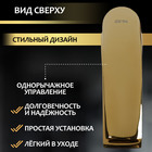 Смеситель для раковины ZEIN Z3798, дизайнерский, однорычажный, картридж 35 мм, gold= - Фото 2