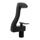 Смеситель для раковины ZEIN Z3809, дизайнерский, однорычажный, высота излива 14 см, черный - Фото 7