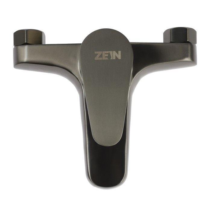 Смеситель для ванны ZEIN Z3836, однорычажный, душевой набор, графит