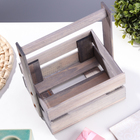 Ящик, 23х16х9/28 см, ель - фото 27152765