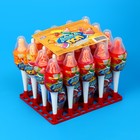 Карамель на палочке «Дабл поп» с кислой пудрой, ассорти, 7 г - Фото 1