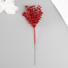 Букет декоративный "Цветочный" длина 22 см, красный - Фото 1