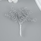 Декоративный элемент для творчества "Спираль" серебро - фото 321509291