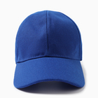 Бейсболка унисекс однотонная MINAKU, размер 58, синяя - Фото 2