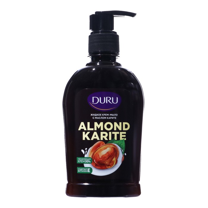 Крем-мыло жидкое DURU Almond Karite с маслом карите, 300 мл - Фото 1