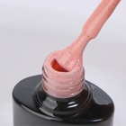 Гель лак для ногтей, с вкраплениями, трехфазный, 8 мл, LED/UV, розовый (01) - Фото 4