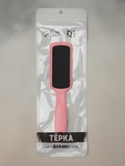 Пилка для пяток, наждачная, двусторонняя, 20.5 см, розовая - Фото 7