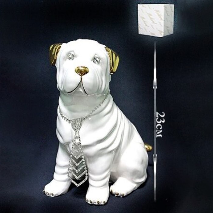 Статуэтка Lenardi «Собака», высота 23 см - Фото 1