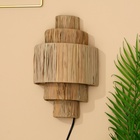 Светильник настенный из ротанга "Водопад" 1х120Вт, Е27, 20х14х32 см - фото 5036683