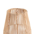 Светильник напольный из ротанга "Диан" 1х120Вт, Е27, 35х35х120 см - фото 24689263