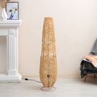 Светильник напольный из ротанга "Диан" 1х120Вт, Е27, 35х35х120 см - фото 24689267