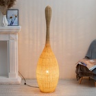 Светильник напольный из ротанга "Бесари" 1х120Вт, Е27, 50х50х150 см - фото 24689277