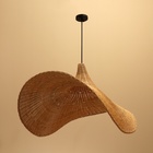 Светильник потолочный из ротанга "Куин" 1х120Вт, Е27, 100х70 см - фото 5037027