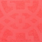 Полотенце махровое Арабский узор, 100х180см, цвет корал, 300г/м, хлопок - фото 24030819