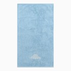 Полотенце махровое Italiano, 50х90см, цвет голубой, 420г/м, хлопок - Фото 2