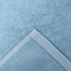 Полотенце махровое Italiano, 50х90см, цвет голубой, 420г/м, хлопок - Фото 4