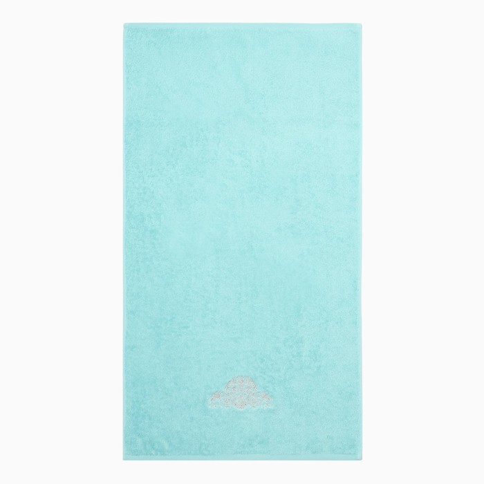 Полотенце махровое Italiano, 50х90см, цвет голубой, 420г/м, хлопок