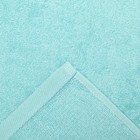 Полотенце махровое Italiano, 50х90см, цвет голубой, 420г/м, хлопок - Фото 4